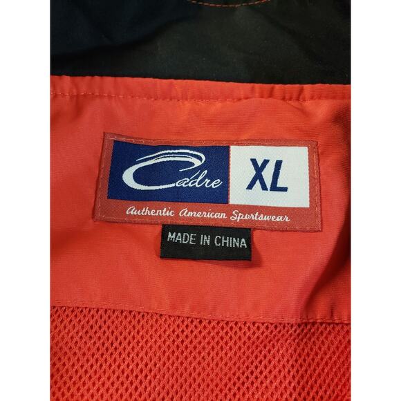 Maryland Terrapins Jacket Sz Extra Large Mens Red 1/4 Zip Polyester NCAA NWT - Picture 3 of 10